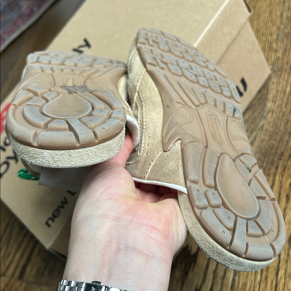 New Balance X Miu Miu 530 SL faded suede mules - Picture 6 of 16